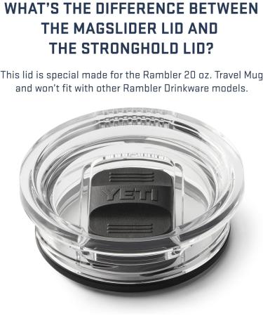 YETI Rambler 20 oz Stronghold Lid - Compatible with 20 oz Travel Mug - Buy Online on GoSupps.com