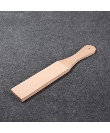 Angoily Leather Strap Razor Sharpener Whetstone - Premium Wooden Sharpening Board for Straight Razors | International Shipping Available - Buy Online on GoSupps.com