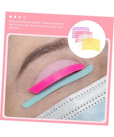 Beavorty 12 Pairs Eyelash Tape Tool Lash Lift Rods Eyelash Perming Pads Silicone Lash Lifting Rods Silicone Lash Lifting Pads Silicone Eyelash Perming Rod Supplies Stripe - Buy Online on GoSupps.com