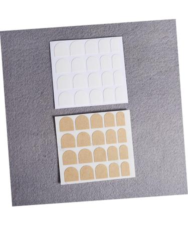 FRCOLOR 150 Sheets Jelly Gel Nail Sticker Nail Wraps Stickers False Nail Adhesive Stickers False Nail Stickers Manicure Accessories False Nail Tips Adhesive Nail Tabs Detachable Jelly Glue Yellowx3pcs 6.2X6.2cmx3pcs - Buy Online on GoSupps.com