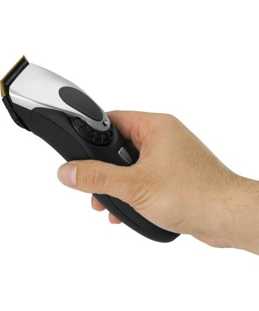 Panasonic ER-DGP72 Professional Hair Clipper - Black/Silver Ergonomic Design Perfect for Hairdressers - 1 Piece - Buy Online on GoSupps.com