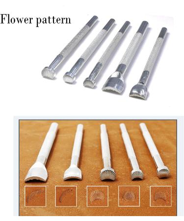 21pcs Leather Craft Stamp Tools Punch Set for DIY Carving - High-Quality Leather Stamping Kit - Buy Online on GoSupps.com