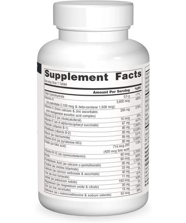 Source Naturals Mega-One High Potency Multi-Vitamin & Minerals - 180 Tablets for Optimal Health - Buy Online on GoSupps.com