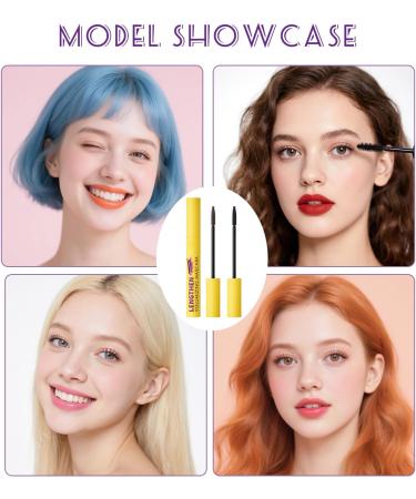 ZukQvrivelig Waterproof mascara threedimensional curved effect brown waterresistant use without bundle ideal for daily and special makeup 10 ml brown - Buy Online on GoSupps.com