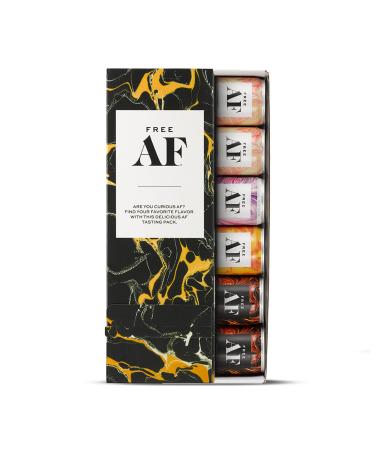 Free AF Tasting Pack | Non Alcoholic Sparkling Cocktail | Gluten Free, Low Calorie, Low Sugar | Alcohol-Free | 6 Pack | 8.4 fl oz Cans
