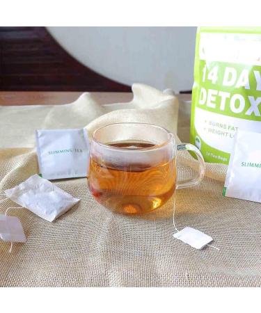 Buy Naiyan 14-Day Detox Tea for Weight Loss | Slimming Detox Drink to Reduce Belly Fat | Gentle Detox Cleanse for Effective Fat Breakdown - Buy Online on GoSupps.com