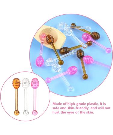 Beaupretty Lip Mask Applicators 30pcs Cute Mini Honey Dipper Shaped Facial Eye Cream Spatula Spatula Lip Balm Stick Cosmetic Wands Reusable Lip Scrub Applicator Beauty Tool - Buy Online on GoSupps.com