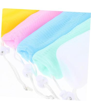 FOMIYES 15 Pcs Natural Shampoo Cleansing Shampoo Bubble Mesh Bag Soap Bag Foam Net Handmade Soap Pearlescent 1 count (Pack of 1) As Shownx3pcs - Buy Online on GoSupps.com