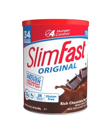 Slim Fast Rich Chocolate Royale Shake Mix Powder 93 Ounces