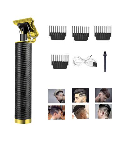Hair Clippers for Men T Blade Trimmer Cordless Zero Gapped Hair Trimmer Electric Clippers for Hair Cutting Kit USB Rechargeable Detailer T Outliner Beard Shaver for Barbershop Professional Barber
