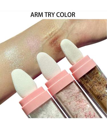 Body Glitter Powder Stick - Silver | Highlight Makeup Stick for Brightening & 3D Repair | Blush & Glitter for Rave, Party & Stage - Buy Online on GoSupps.com