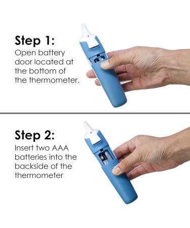 Infrared Ear Thermometer | Fast Response 10 Memory Storage LCD Backlight | Global Shipping Available - Buy Online on GoSupps.com
