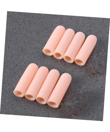FRCOLOR 8 Pcs Gel Toe Caps & Finger Covers - Sanitary Pad Storage Bag & Bike Rack Finger Supplies - Thumb Beige Set - Buy Online on GoSupps.com