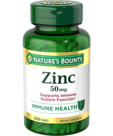 Nature's Bounty Vitamin B12 1000mcg + Zinc 50mg + Magnesium 500mg | 200 Ct 250 Caplets | Pack of 1 - Buy Online on GoSupps.com
