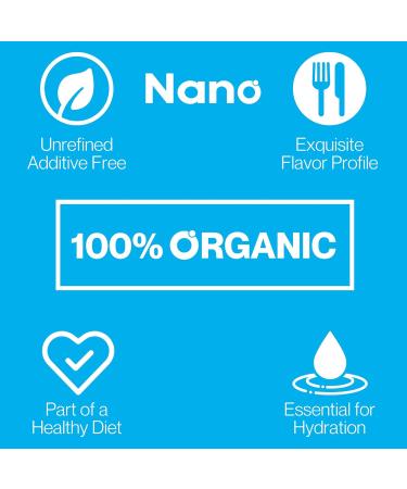 NANO Celtic Grey Sea Salt Organic Coarse 82 MINERALS | 1 lb (454g) Resealable Bag | Additive & Microplastic Free Low in Sodium | Perfect for Hydration Cooking Baking & Seasoning - Buy Online on GoSupps.com