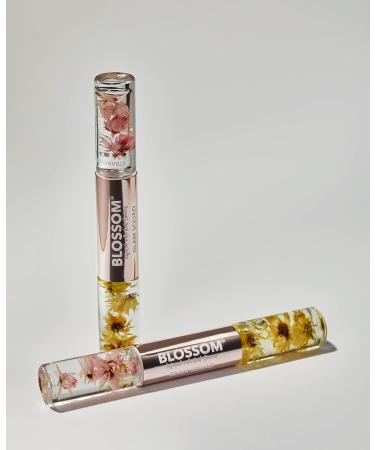 Blossom Glam Squad - Moisturizing Roll-On Lip Gloss & Perfume Oil Infused with Real Flowers | Made in USA | Strawberry/Honey Jasmine | 0.2 oz - Buy Online on GoSupps.com