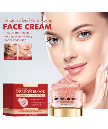  SKZKK Dragon Blood Set of 6 firming and moisturizing anti-aging face creams with hyaluronic acid to eliminate fine lines even skin tone natural ingredients for everyone - Buy Online on GoSupps.com