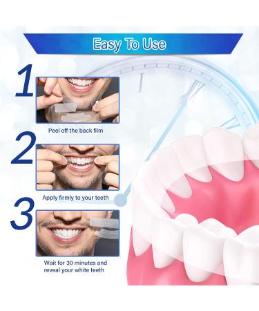 Teeth Whitening Strips 28 Strips - Effective Whitener for Sensitive Teeth - Buy Online on GoSupps.com