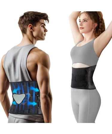 Lower Back Brace for Women | Pain Relief Adjustable Posture Corrector Lumbar Support - M Size - Buy Online on GoSupps.com