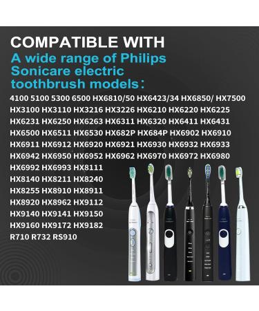 Wireless Electric Toothbrush Wall Charger for Philips Sonicare HX6100 HX3000 HX6000 HX8000 HX9000 | Portable IPX7 Waterproof Charging Station - Buy Internationally - Buy Online on GoSupps.com