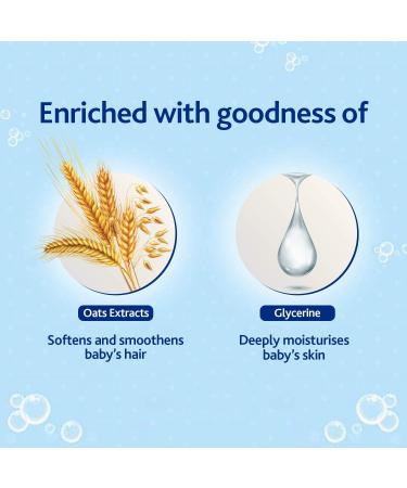 Chicco Baby Moments Gentle Body Wash & Shampoo (500ml) Best for Baby's Sensitive Skin - Buy Online on GoSupps.com