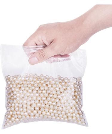 HBlife Makeup Brush Beads - 1100-Piece Round Faux Pearl Beads for Lipstick, Mascara, Eyeliner - 8mm (Beige) - Buy Online on GoSupps.com