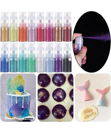 KANEIDALINNA Edible Gold Powders 5g Edible Gold Powder Mousse-cake Spray Bottle Baking Color Dust Cake Fondant Chocolate Decoration Flashs Glitter Powder Copper Color - Buy Online on GoSupps.com