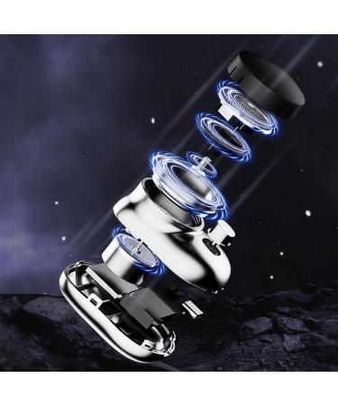 Buy Mini Beard Trimmer for Men - Waterproof Cordless Electric Razor & Hair Clippers | Rechargeable Grooming Kit for Travel - Buy Online on GoSupps.com