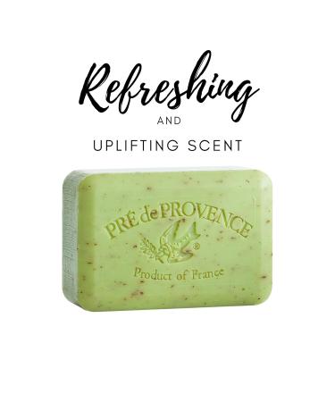 Buy Pre de Provence Shea Butter Lime Zest Soap - 250g Pack of 6 | International Shipping Available - Buy Online on GoSupps.com