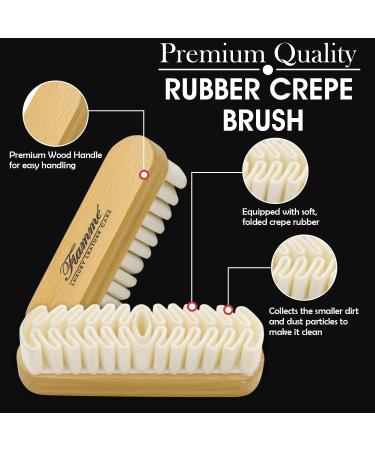 Suede Brush for Cleaning Suede & Nubuck on Boots, Shoes, Jackets - Fiamme Luxury Leather Care - Buy Online on GoSupps.com