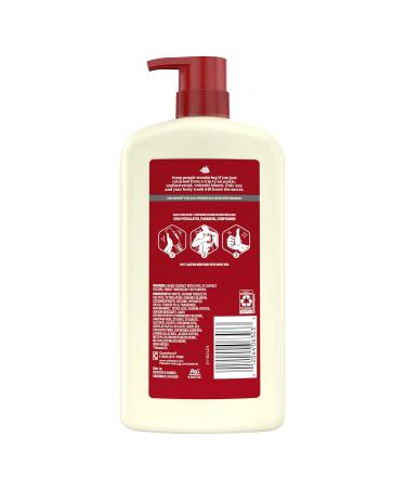 Old Spice Cleansing Body Wash for Men 24/7 Shower Fresh with Lasting Scent Exfoliate & Moisture Gentle on Skin Vitamin B3 Volcano with Dark Cedar + Amber Scent 30 oz - Buy Online on GoSupps.com