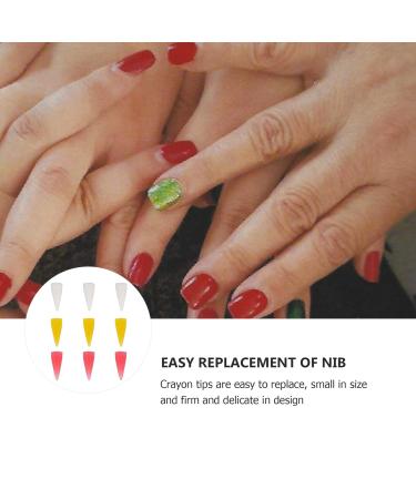 Minkissy 9pcs Manicure Pen Set - Silicone Head Nail Jewelry Rhinestone Picker & Dotting Pencil for Crystal AB Beads and Silica Gel Drilling - Buy Online on GoSupps.com