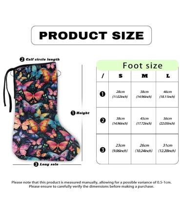 Colorful Butterfly Print Leg Cast Covers | Stylish Over Cast Socks for Men & Women | Below Knee Cast Sleeve Protector - Buy Online on GoSupps.com