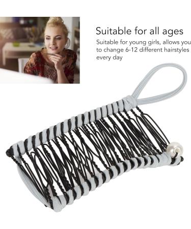 Vintage Cover Comb Tool Metal Weaving Stylish Easy to Use Comfortable Banana Hair Clips Sturdy and Elastic for Thick Wavy Curly Hair (Blue) - Buy Online on GoSupps.com