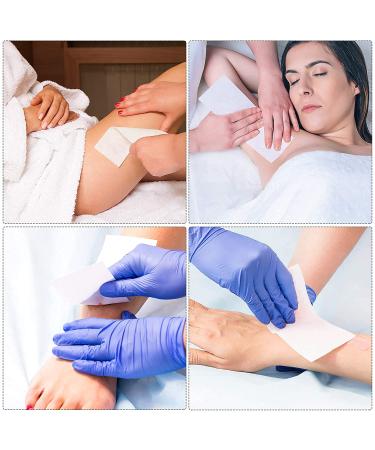 Premium Fleece Wax Strips - 400 Pieces for Face & Body Hair Removal | Biodegradable Bikini Wax Band Paper - Buy Online on GoSupps.com