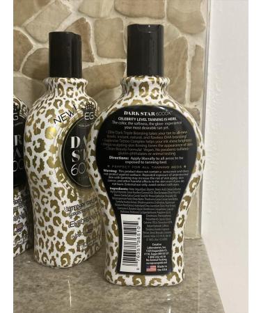 European Gold Dark Star 6000X Ultra Dark Tanning Lotion 12oz | Elite Triple Bronze Formula for Deep Tan | International Shipping Available - Buy Online on GoSupps.com
