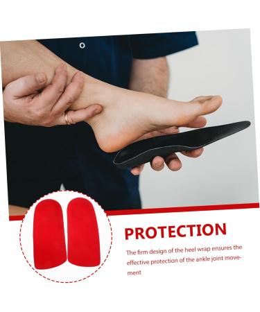 FOMIYES Orthotic Insoles for Fallen Arches - 2 Pairs for Men & Women Comfortable Plantar Support Disposable Red Heel Insoles - Buy Online on GoSupps.com