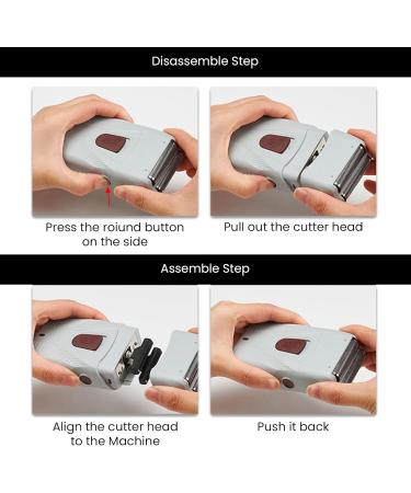 Premium Foil Shaver for Men - Close Shave Electric Shaver Rechargeable Beard Trimmer & Bald Head Shaver - Buy Online on GoSupps.com