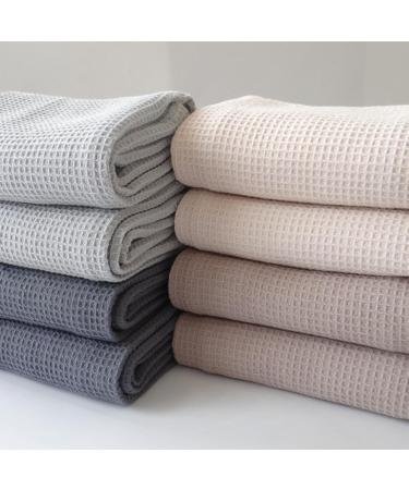 4 Pack Colorful Dishcloths Kitchen Cleaning Cloths Convenient Kitchen Dishcloth Kitchen Towel for Different Tasks Dark Gray - Buy Online on GoSupps.com