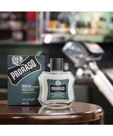 Proraso Cypress & Vetiver Beard Balm 100ml - Softens, Protects, and Soothes Itching - Made in Italy - Buy Online on GoSupps.com