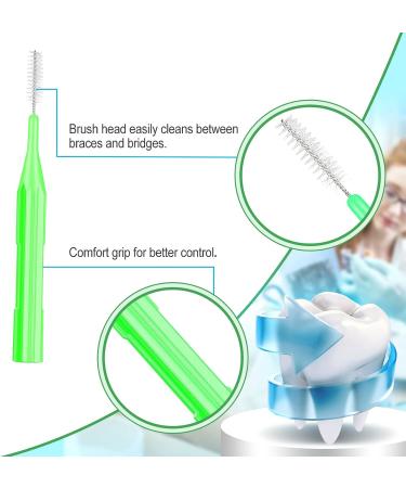 250 Pieces Interdental Brush Tooth Floss Dental Flosser - Oral Hygiene Tool for Teeth Cleaning - Soft Dental Picks Refill - Fresh Color - Buy Online on GoSupps.com