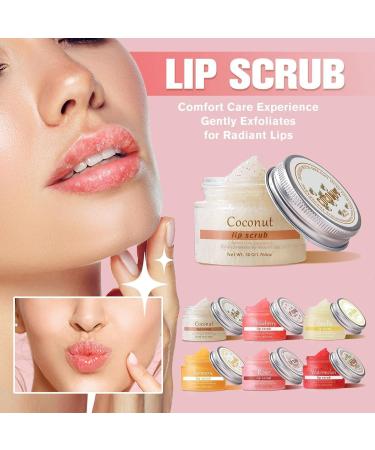 Lip Care Kit - Vanilla Lip Scrub Lip Care Lip Balm Mask & Sugary Lip Scrub Set - Overnight Lip Mask (Turmeric 50g) - Buy Online on GoSupps.com