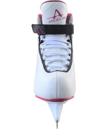 American Soft Boot Hockey Skate 9 Grey - Women's by American Athletic Shoe Co - Buy Online on GoSupps.com