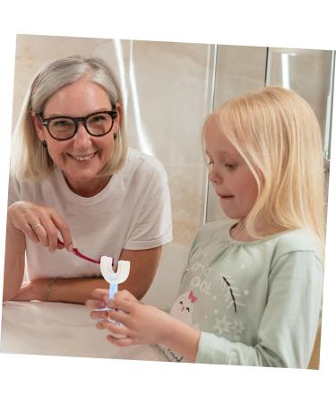 Plafope 3-Piece Silicone Children's Toothbrush Set - Manual Brush for Effective Mouth Cleaning - Buy Online on GoSupps.com