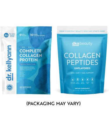 Dr. Kellyann Unflavored Collagen Peptides Powder (60 Servings) Grass-Fed Keto & Paleo-Friendly Non-GMO Gluten-Free 1 Pack - Buy Online on GoSupps.com