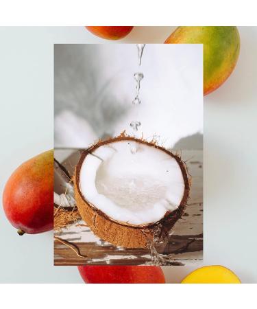 Raw Coconut Mango Sugar Scrub - 15 oz | Nourishing Exfoliating Body Scrub | International Shipping - Buy Online on GoSupps.com