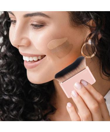 Siren Brush | Siren Makeup Brush Foundation Powder - Face Siren Brush for Body Highlighter Shimmer Glow Concealers Cream Powder Body Brush Rose Gold - Buy Online on GoSupps.com