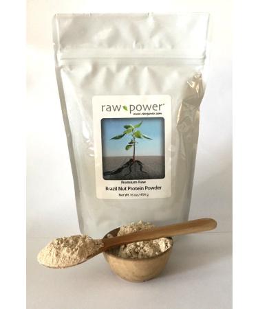 Raw Power Brazil Nut Protein Powder Premium Brand (16 oz)