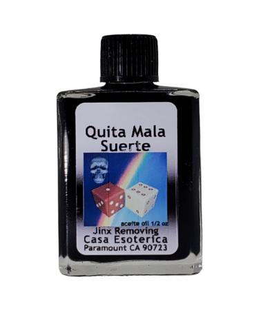 Jinx Removing Oil (Quita Mala Suerte Aceite) Jinx Removing Oil - Spiritual Cleansing - Remove Negative Energy & Blockages for Success-0.5 FL OZ (3 Pack)