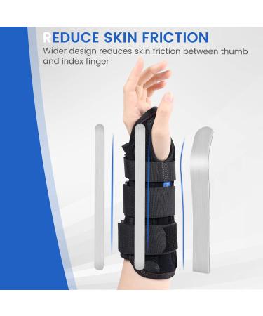 iophi Wrist Bandages - Adjustable Metal Rail Wrist Support for Tendonitis & Carpal Tunnel Relief | Left & Right Hand - Buy Online on GoSupps.com